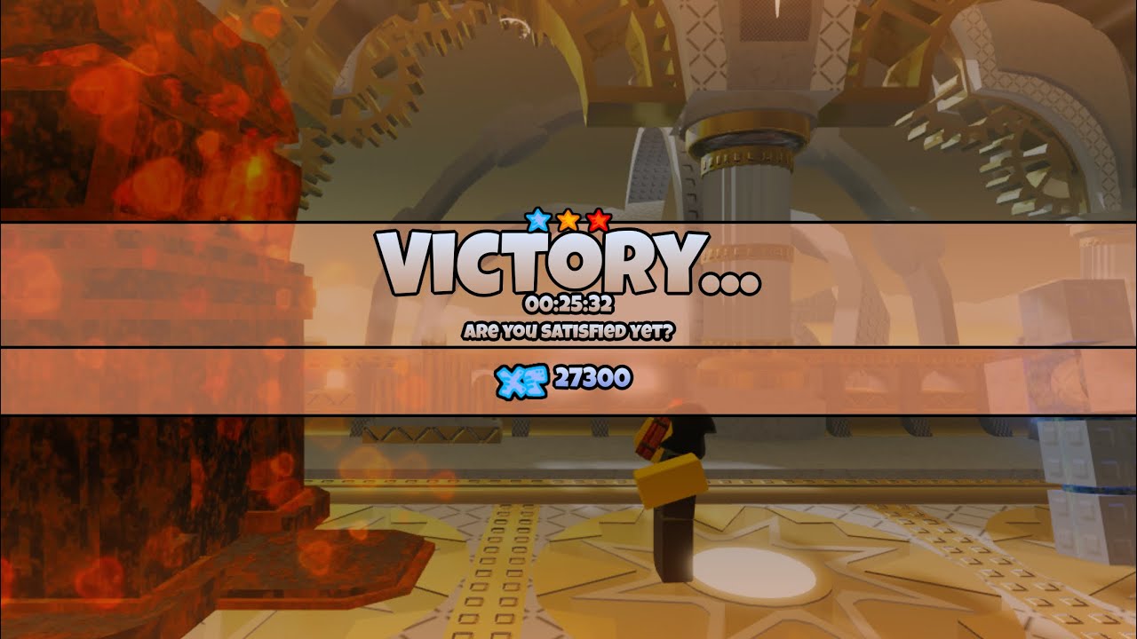 Three star Happy Hour Tumore Triumph. The Battle Bricks