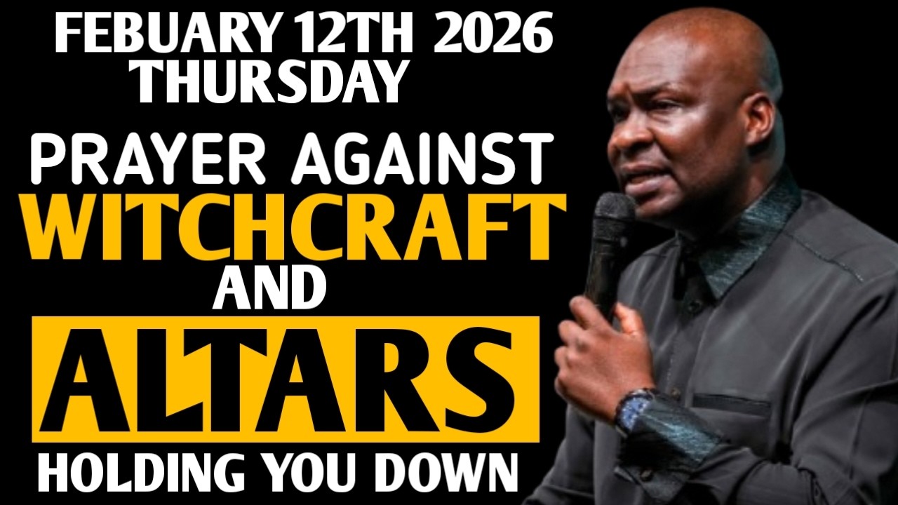 {Thursday, February 12th 2026} Destroy Altars Stagnation & Spirit of delay | Apostle Joshua Selman