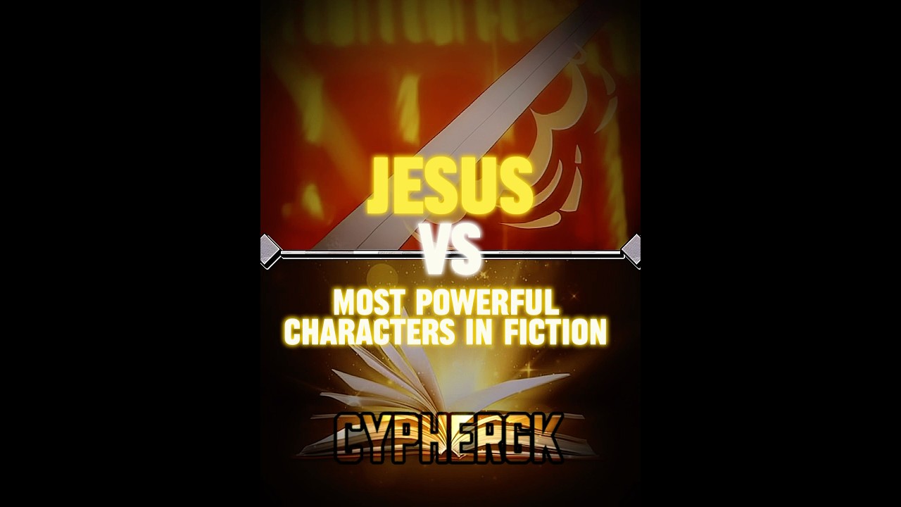 Jesus Christ vs Powerful Characters in Fiction#wis #christian #vsedit