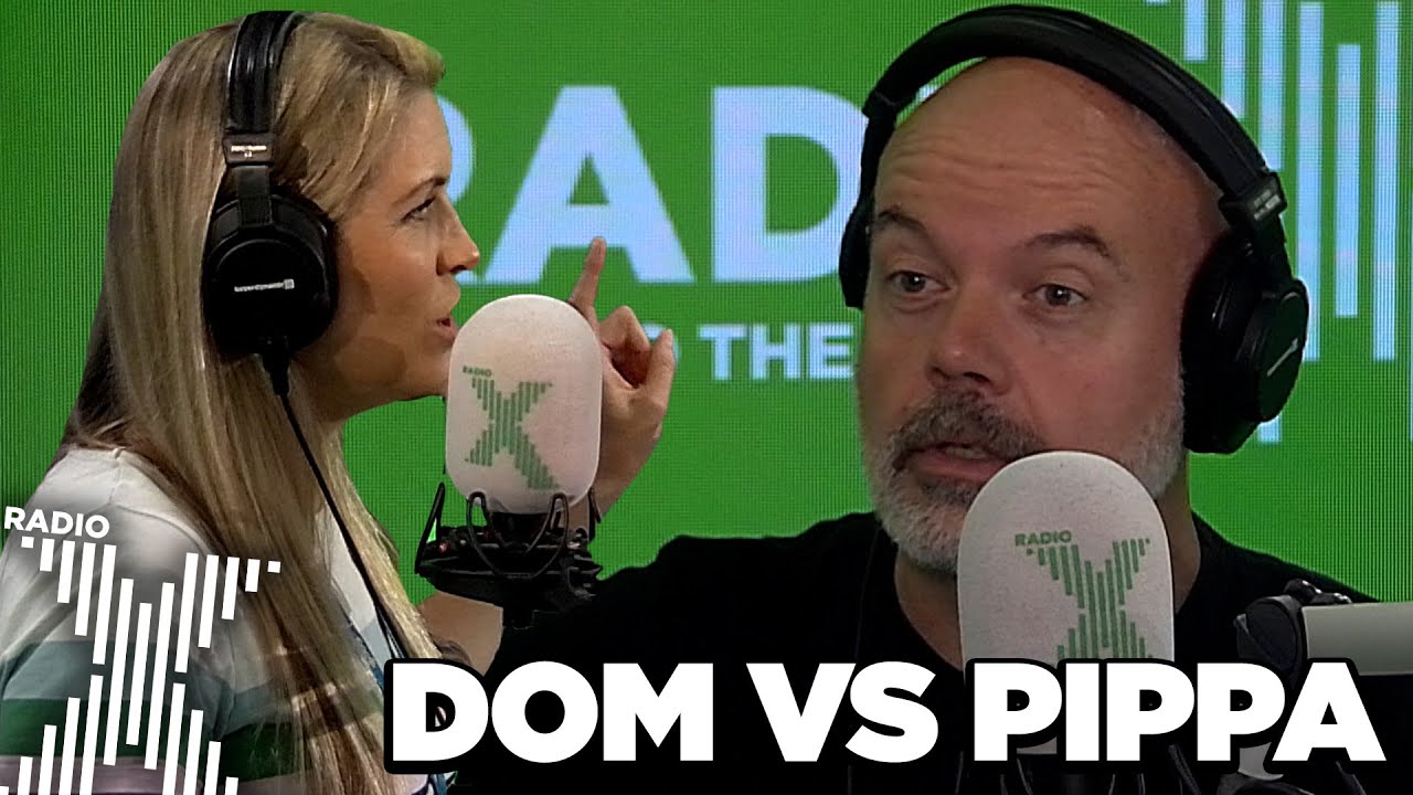 Pippa argues with Toby!! (played by Dom)😂 | The Chris Moyles Show | Radio X