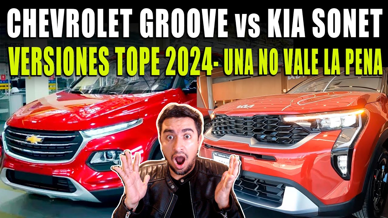 CHEVROLET GROOVE 2024 VS KIA SONET 2024 🔴 CUAL VALE LA PENA ? 🔴