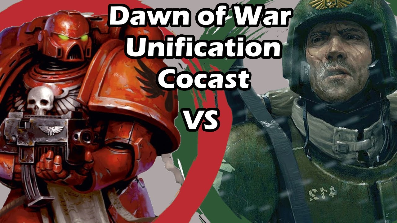Dawn of War Unification Cocast: 1 vs 1 Blood Angels (MrBlueDude) vs Imperial Guard (Vrax)