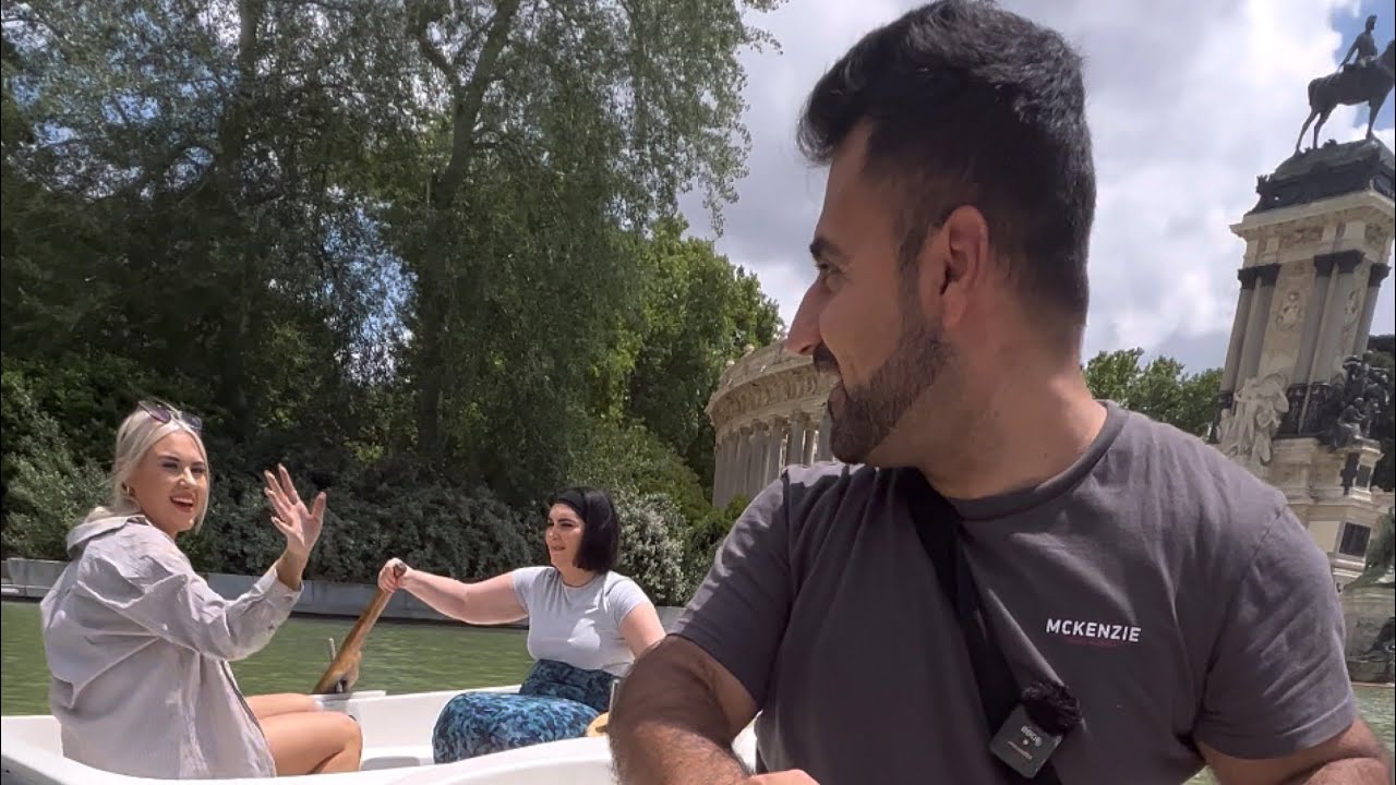 Madrid best place to visit 🇪🇸 لە ماوەی ٤٥ خولەک سێ جار توشی ڕوداوو ی بەلەمەکان بوم .