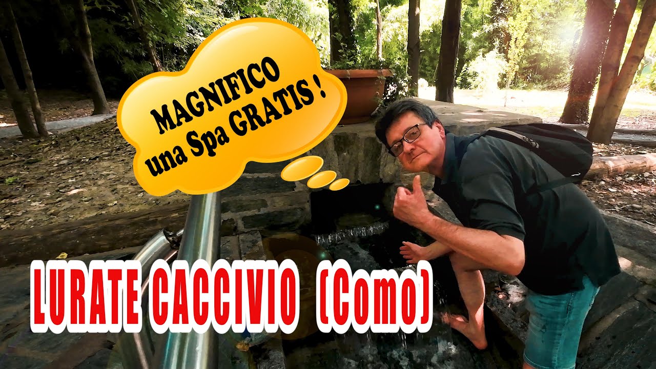 Una Spa GRATUITA a Lurate Caccivio Percorso Kneipp  ⛲