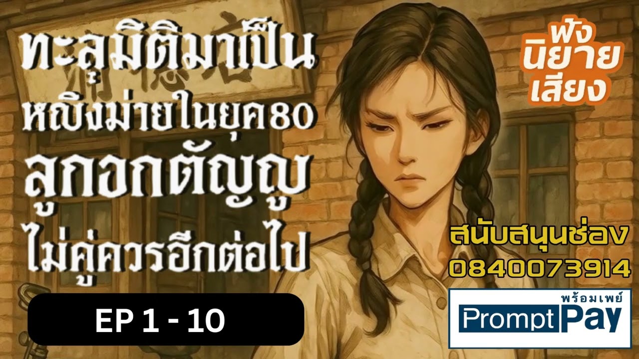 ทะลุมิติมาเป็นหญิงม่ายผู้มั่งคั่งในยุค 80 ลูกอกตัญญูไม่คู่ควรอีกต่อไป EP1-10