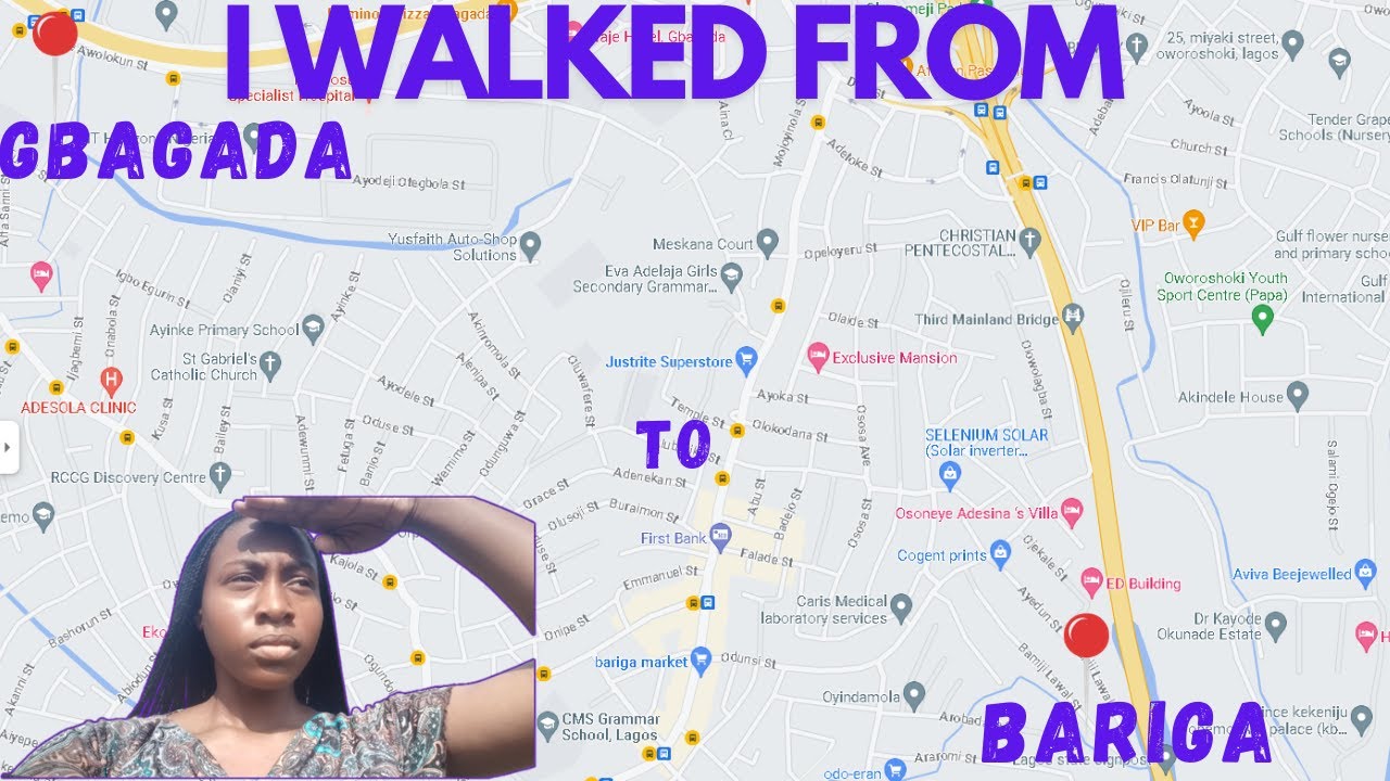 GETTING LOST IN LAGOS**CHAOTIC**