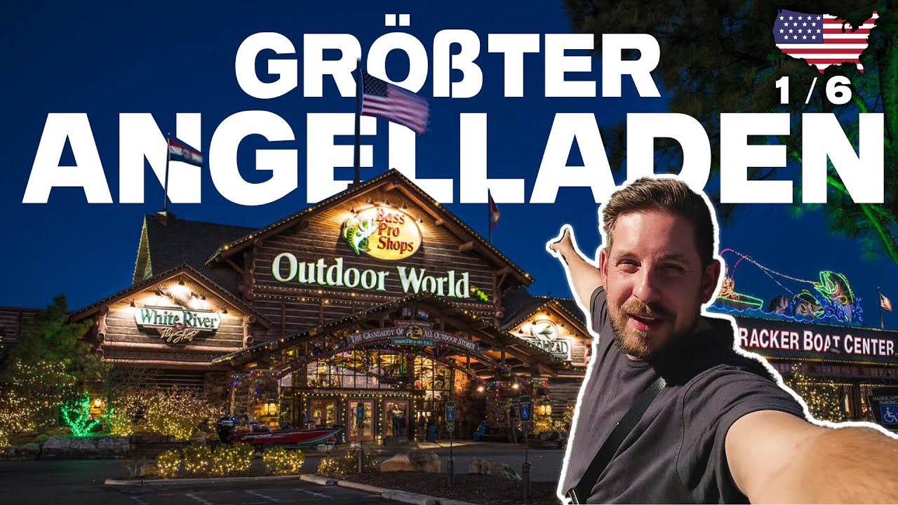 🎣Der TRAUM jedes Anglers | Größter ANGELLADEN der Welt! - Bass Pro Shop Springfield - USA Series 1/6