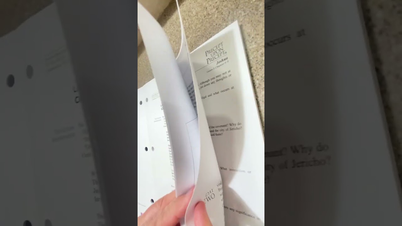Precept Bible Study Binder Assembly