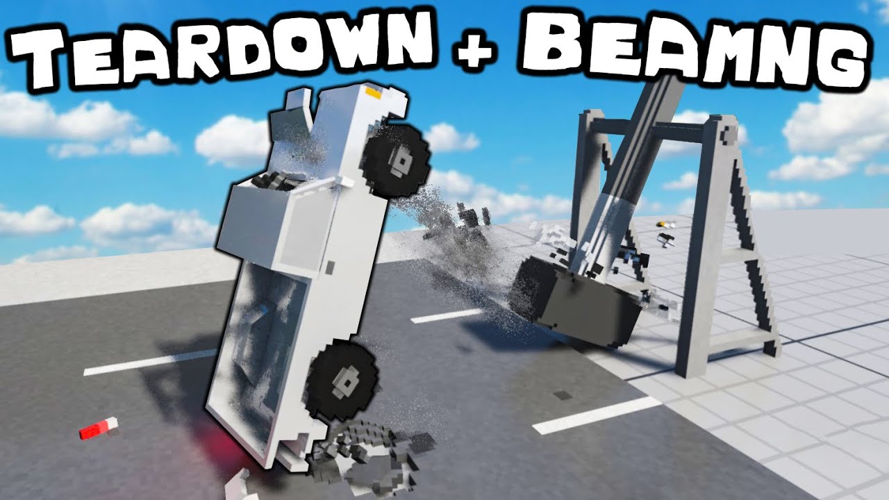 ❄️ BEAMNG POŁĄCZONE Z TEARDOWN?! | TEARDOWN |