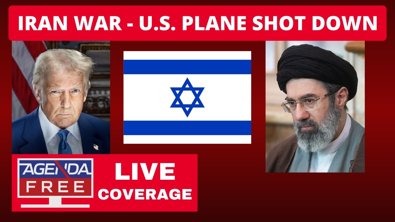 Iran War - US Fighter Jet Shot Down over Iran - LIVE Breaking News Coverage