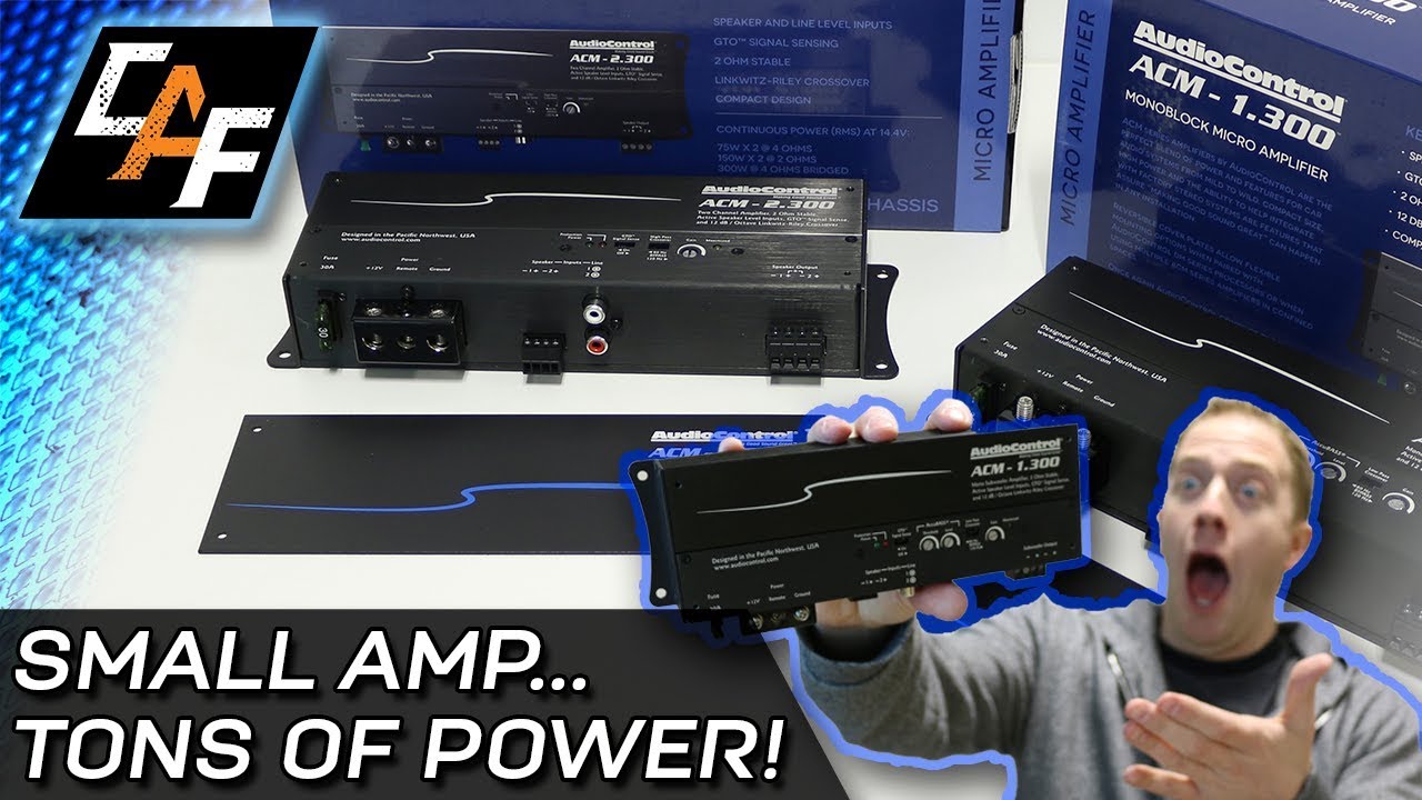 Feature Packed Micro Amplifiers! AudioControl ACM Series Amps Review