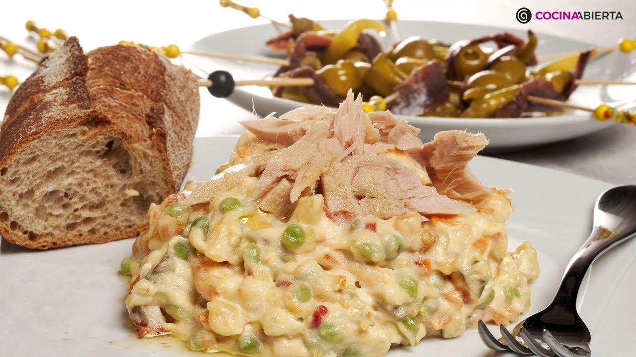 Ensaladilla rusa con mahonesa casera, receta fácil de Bruno Oteiza
