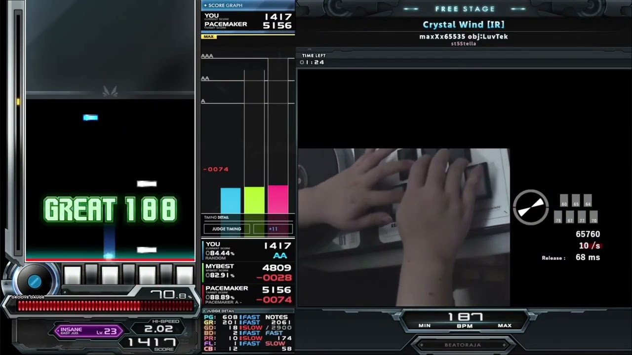 st5 Crystal Wind [IR] HARD CLEAR｜発狂BMS