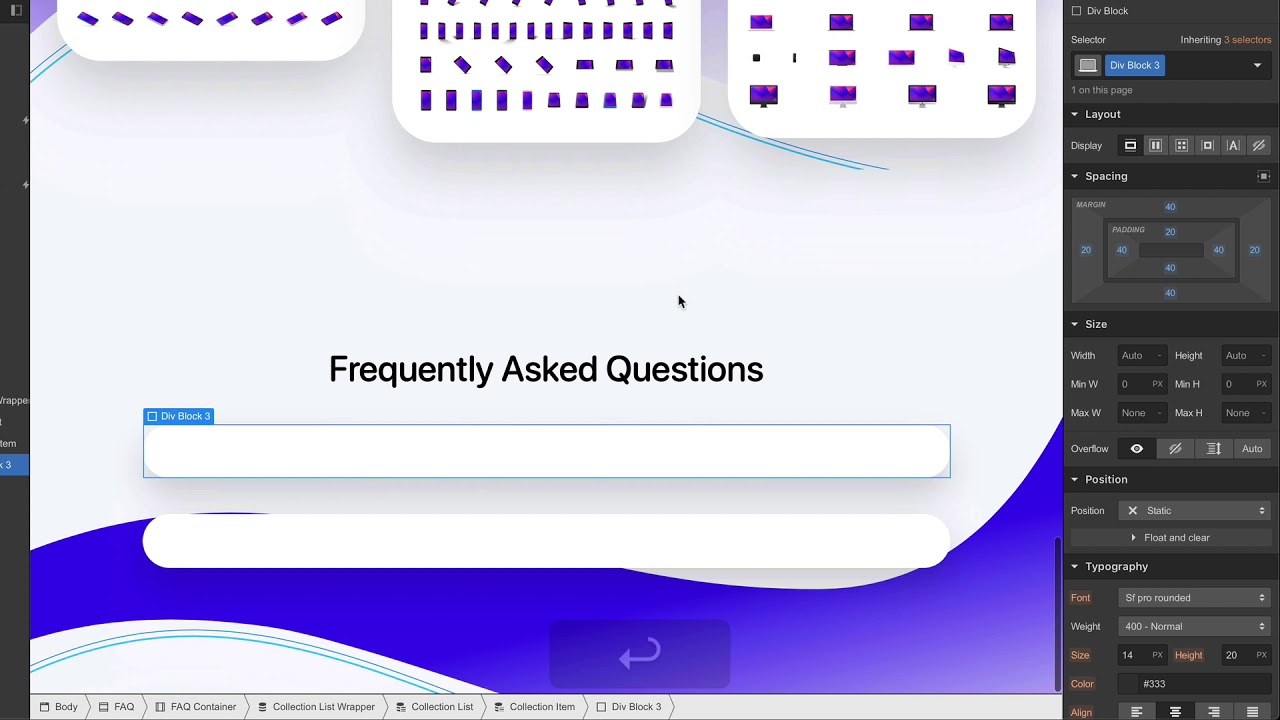 Design with Data and CMS in Webflow [11 of 14]
