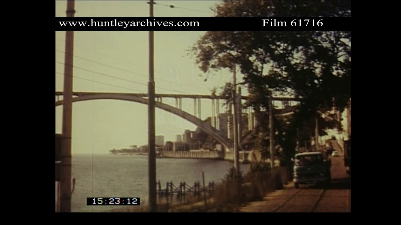 Trolleybuses of Oporto, Portugal, early 1970s.  Archive film 61716