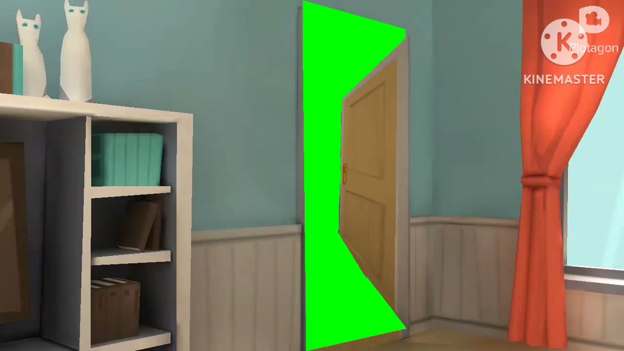 How to open a yellow door