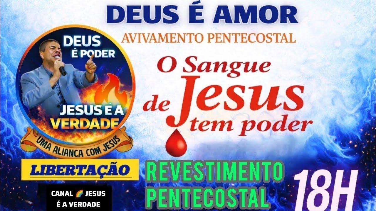 09/03/2026 🔥ORAÇÃO VIVO🙌CLAMOR DO CALVÁRIO 18H🙌 RENOVO E  LIBERTAÇÃO #oração18h #Oração7h