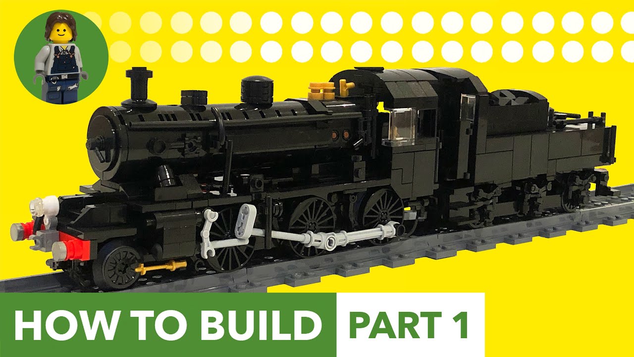 How to Build: LEGO LMS Ivatt Class 2 - Train MOC