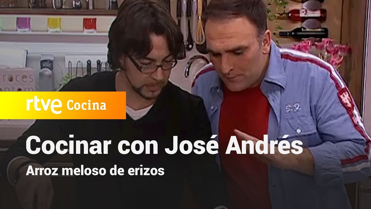 Arroz meloso de erizos - Vamos a cocinar con José Andrés | RTVE Cocina