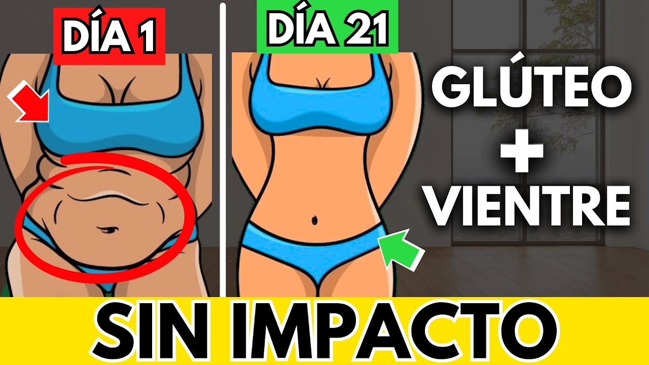 Cómo PERDER Grasa ABDOMINAL y LEVANTAR tu GLÚTEO en 21 DÍAS 🔥