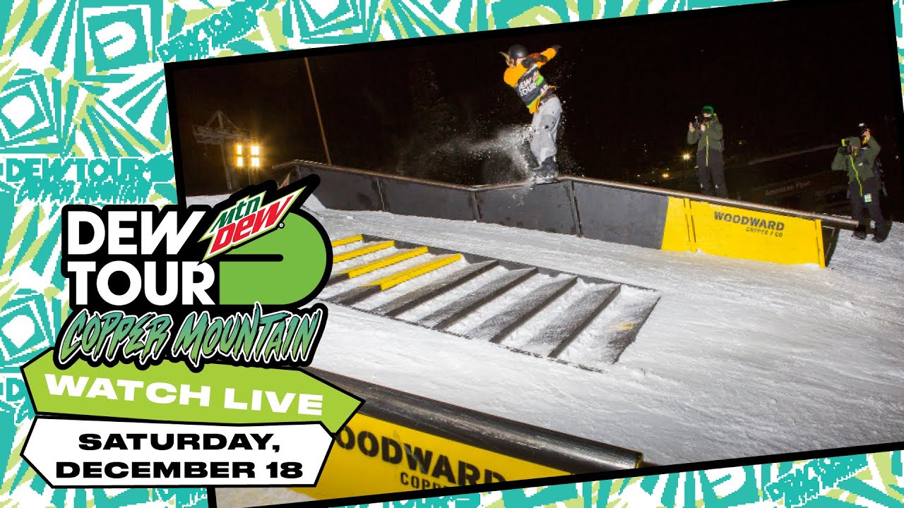 LIVE: 2021 Dew Tour Copper Men's Snowboard Streetstyle Final - Day 4