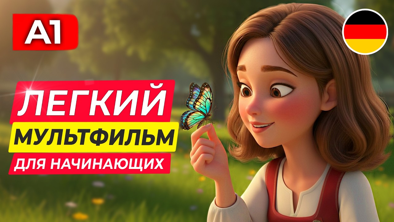 Счастливая муж и жена? | НЕМЕЦКИЙ НА СЛУХ через легкий мультфильм для начинающих