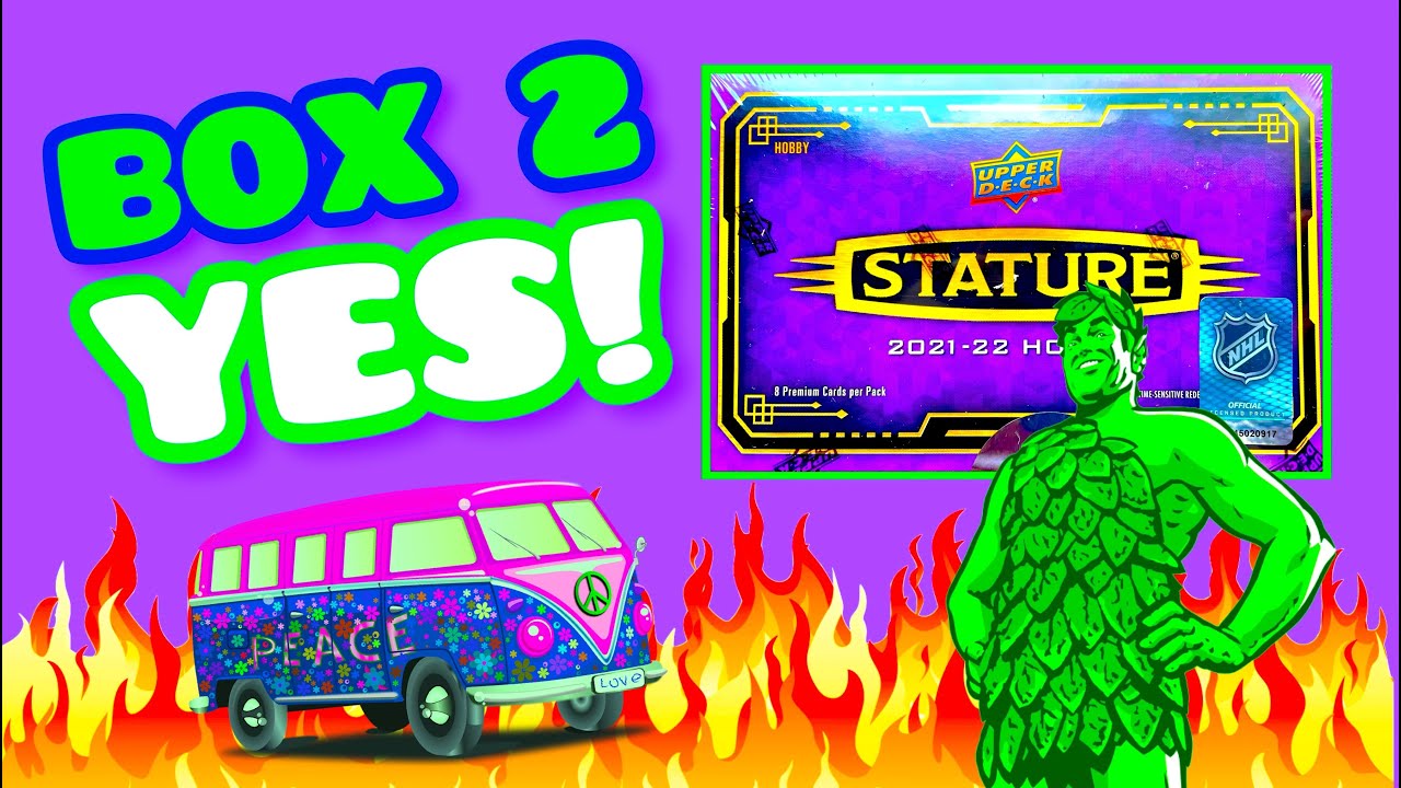 BANG!! 2021-22 Upper Deck Stature Hockey Hobby Box Break #2 (2023)