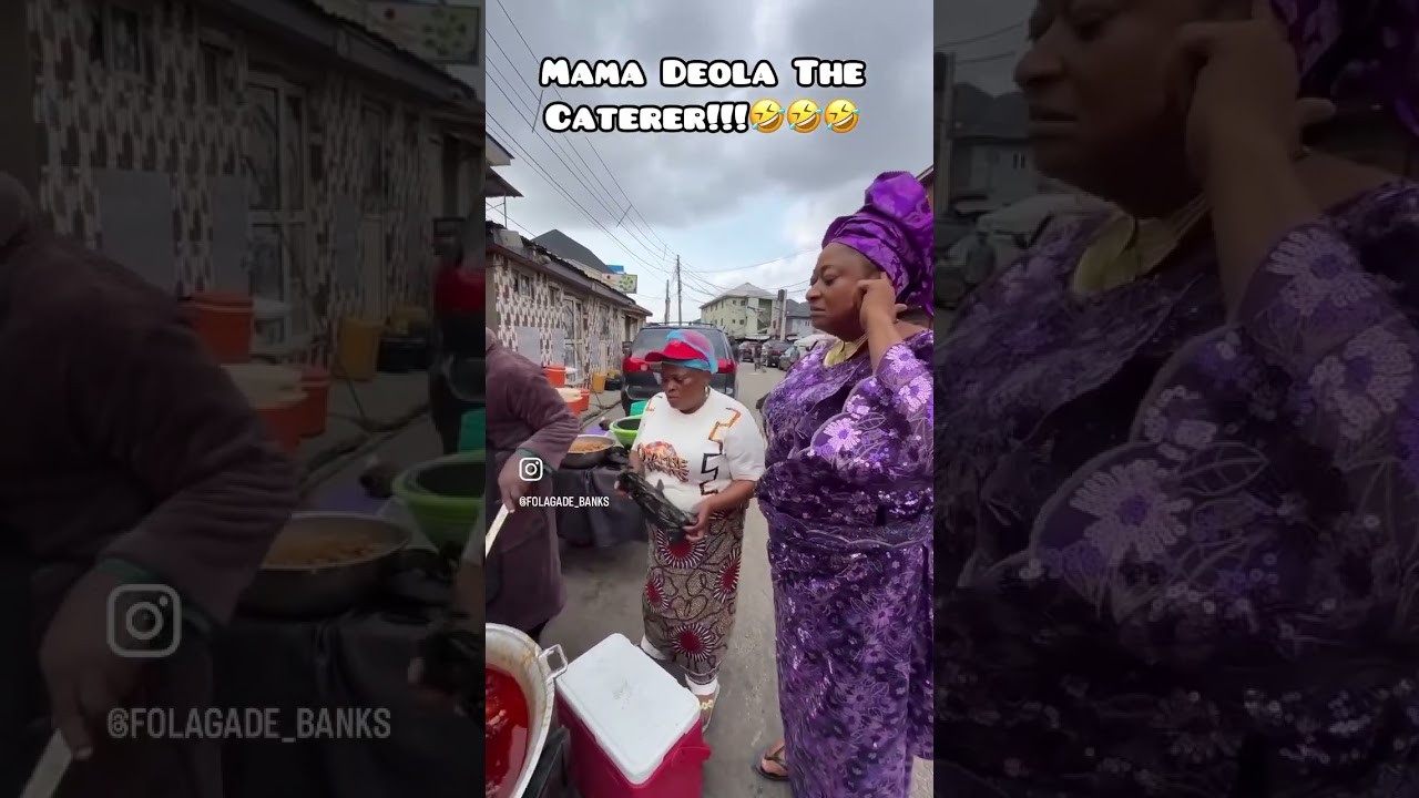 Owambe Thieves will be showing soon #owambethieves #zubbymichael #eniolaajao #chef #food #humour