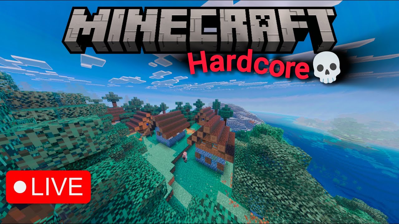 🔴LIVE - Minecraft Hardcore -  Parte 12 (Portrait)