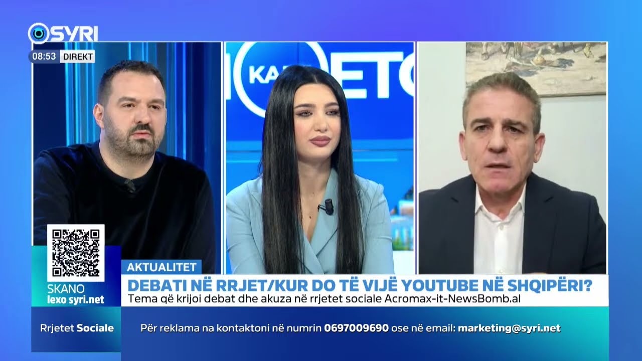 'Nëse ke burrni më dil përpara!' Plas sherri keq në studio mes Aldor Ninit dhe Elvi Fundos