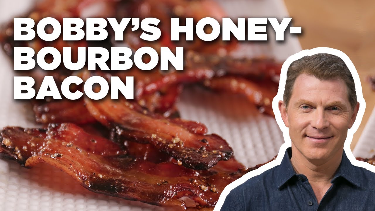 Honey-Bourbon Glazed Bacon with Bobby Flay | Brunch @ Bobby’s | Food Network
