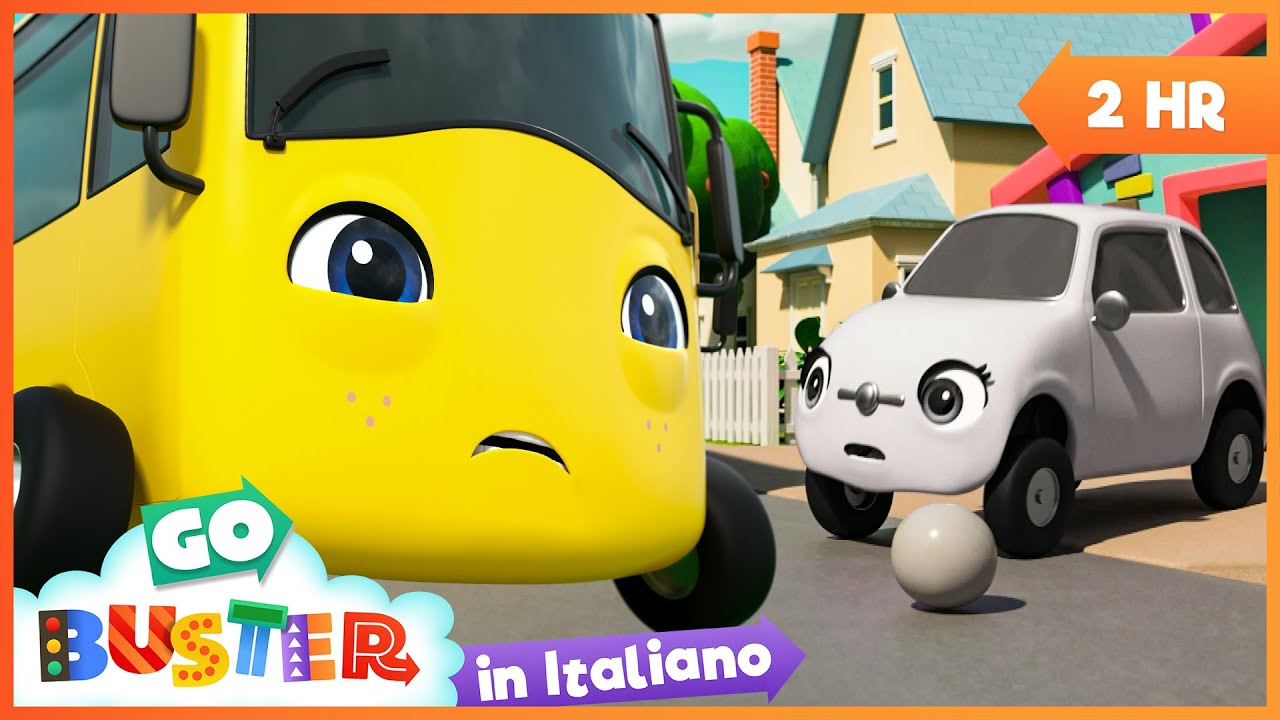 Buster Nel Mondo Dei Colori | 🚌 Buster Bus Italiano - Due ore di cartoni per bambini