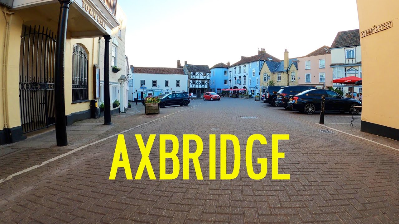 Axbridge Somerset Drive (Smallest town in Somerset)