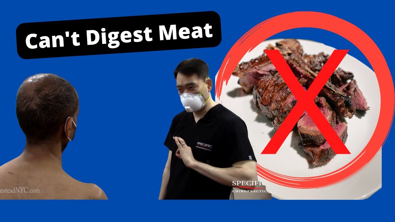 Can't Digest Meat, Digestion Issues, Acid Reflux HELPED Dr Suh Specific Chiropractic NYC