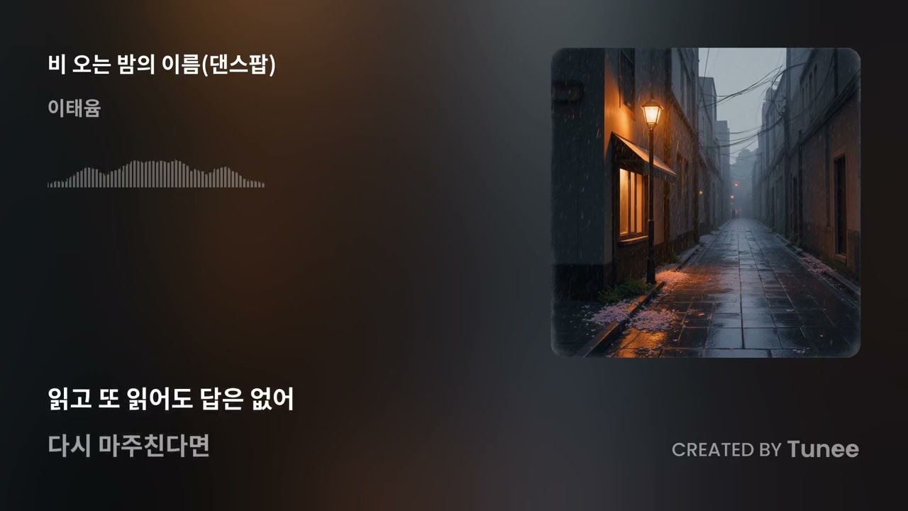 비 오는 밤의 이름