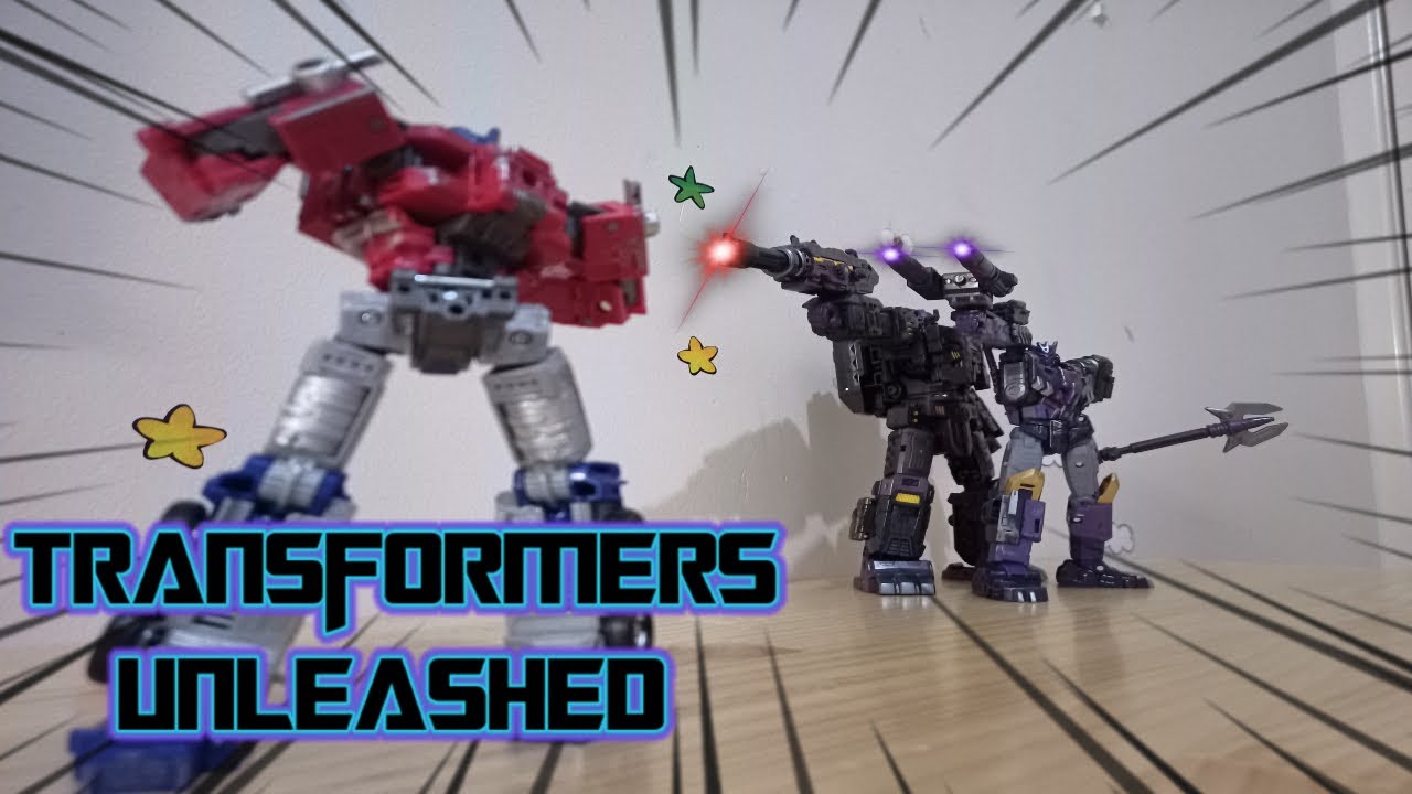 Transformers unleashed (Transformers stop motion)