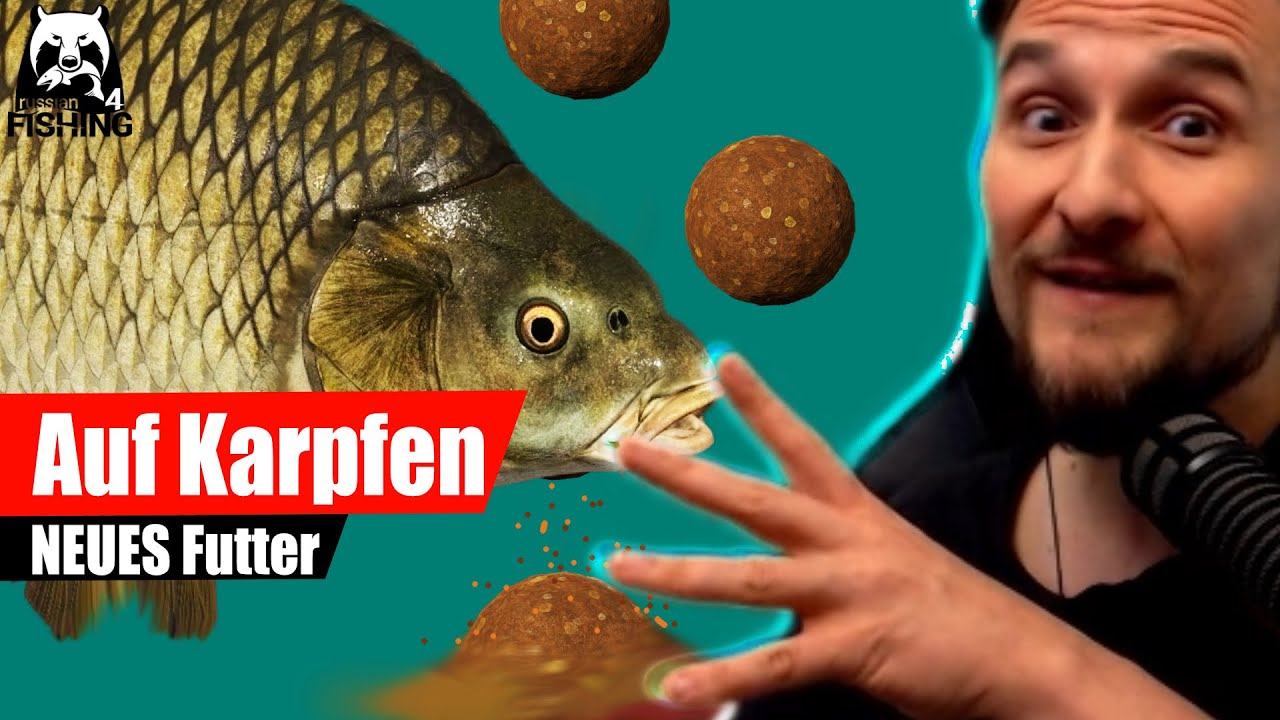 Russian Fishing 4 - Bärensee - NEU! Karpfen angeln Neu gedacht, Neues Futter, Spot suchen