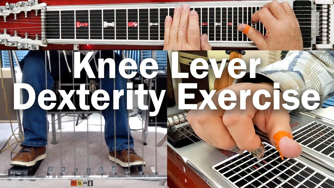 Knee Lever Dexterity Exercise | Pedal Steel Guitar Lesson
