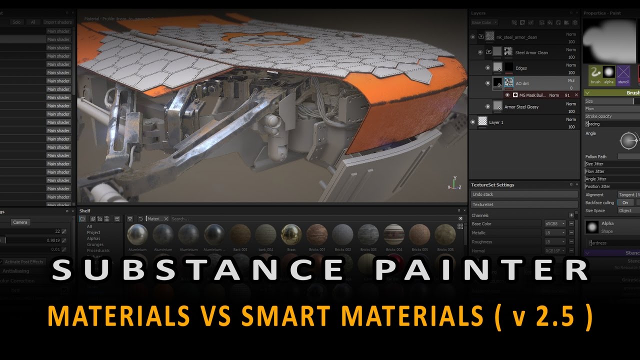 materials vs smart materials