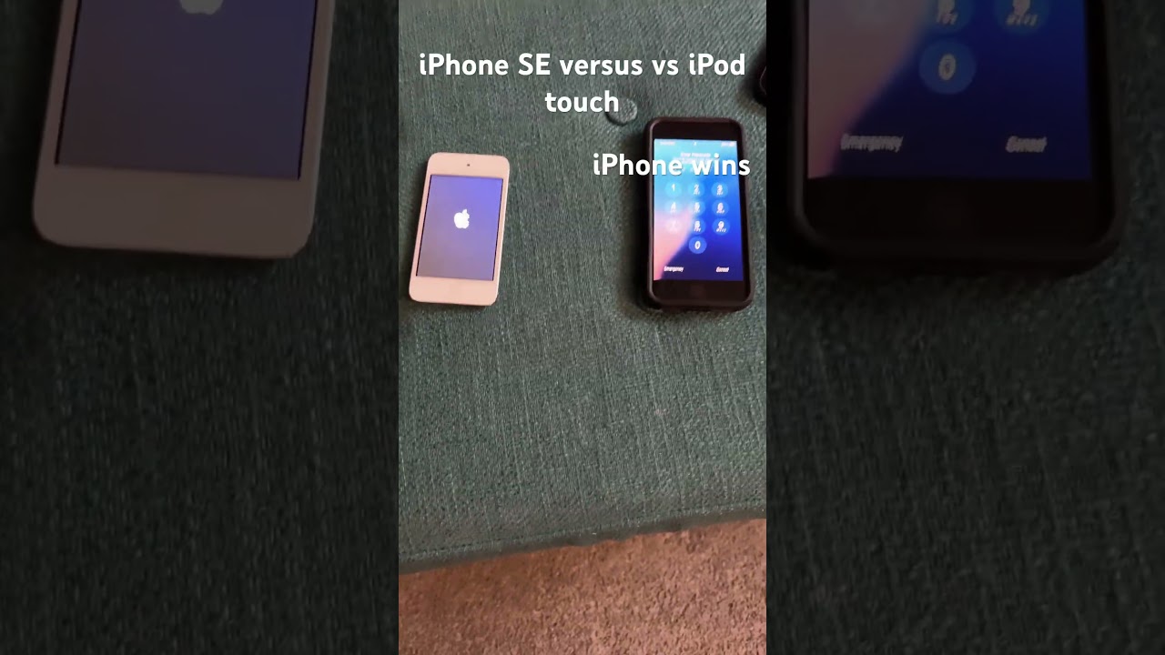 iPhone SE vs iPod