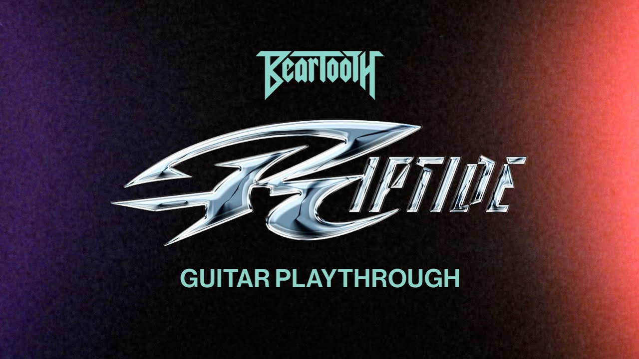 Beartooth - Riptide (Official Guitar Playthrough)