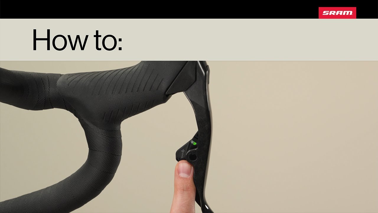 SRAM Road AXS | How To: Check AXS Shifter Battery Status