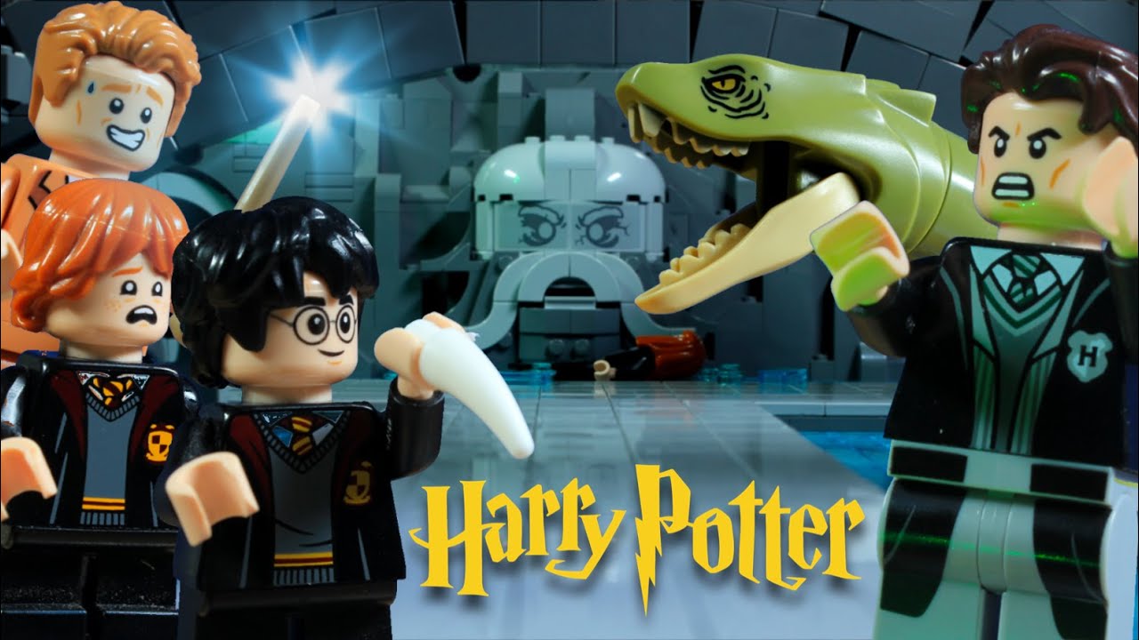 Lego Harry Potter and the Chamber of Secrets in 4 Minutes - Stop Motion