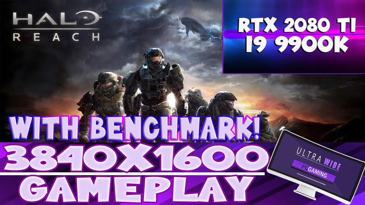 Halo Reach | 3840x1600 Ultrawide Gameplay | With Benchmark | RTX 2080 ti | i9 9900k