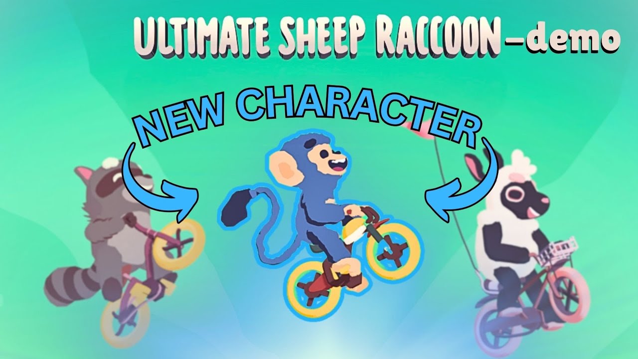 Они добавили обезьяну и новую карту! | Ultimate Sheep Racoon (демоверсия)