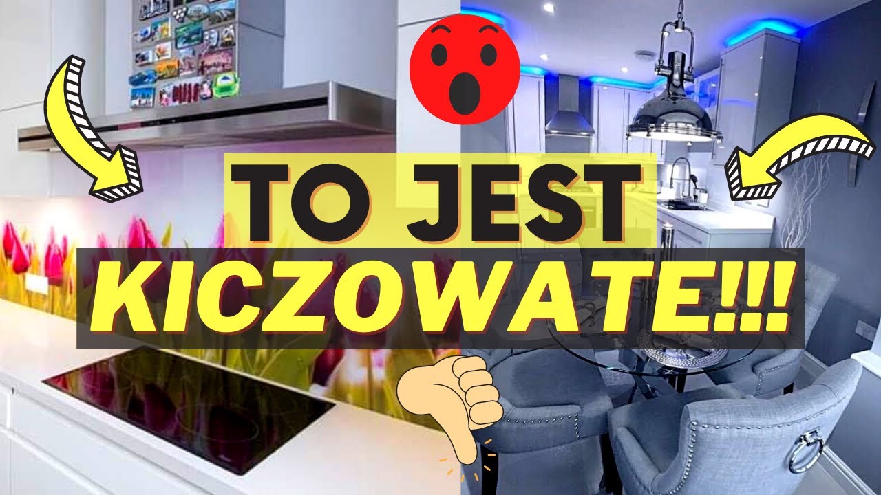 ❌NAJBADZIEJ KICZOWATE WNĘTRZA.TO SPRAWIA, ŻE WNĘTRZE MOŻE WYGLĄDAĆ TANDETNE👎🏼!NIE RÓB TEGO W DOMU!