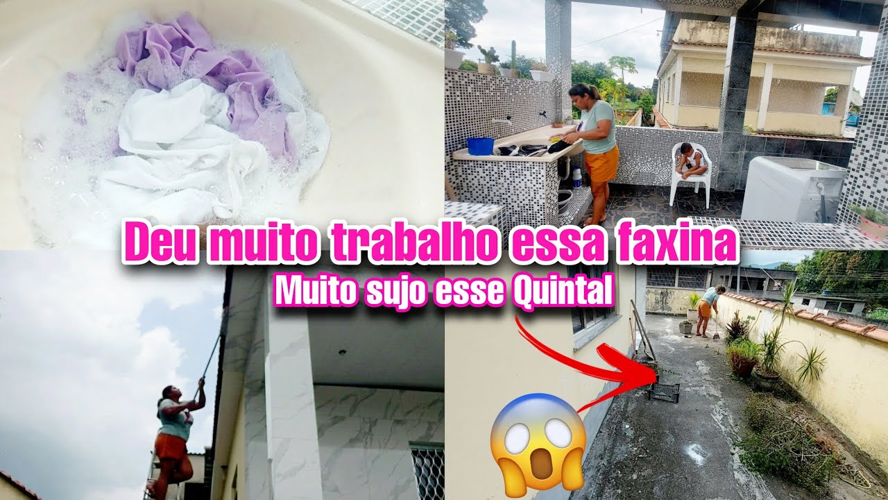 🏡TIREI AS CORTINAS DA COZINHA PRA LAVAR | CALÇADOS + FAXINA PESADA NO QUINTAL 🥵
