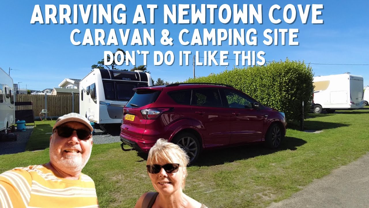 DON'T ARRIVE THIS WAY to Newtown Cove Caravan & Camping Site in County Waterford, Ireland
