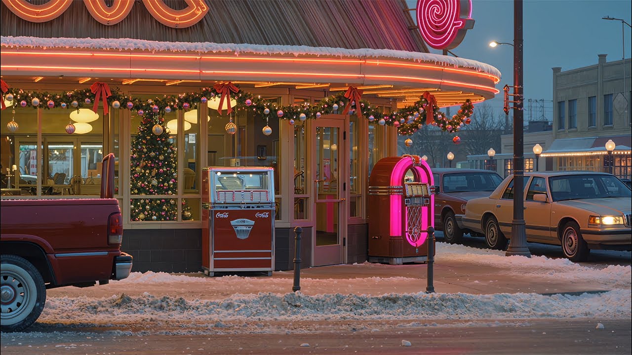 1950s Christmas Jukebox 🎅 Retro Rock &rsquo;n&rsquo; Roll Holiday Magic & Crooning Classics ✨