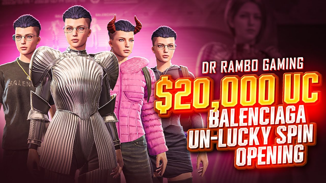 PUBG Mobile Couture Armor Set Lucky Spin Opening 20,000 UC 🥹 || Rambo